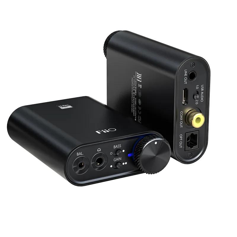 FiiO PC용 휴대용 USB DAC 및 헤드폰 앰프, 동축, 광학, 2.5mm 밸런스, 3.5mm 출력 지원, K3, 384k, DSD256, 신제품